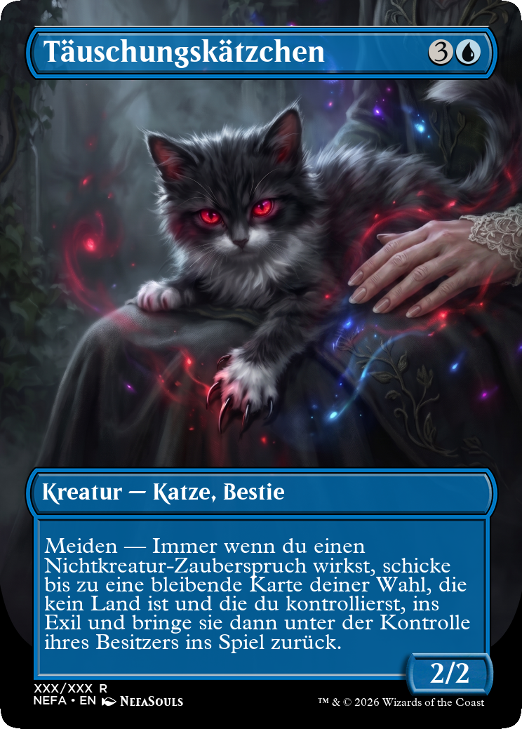 mtg black cat cards Magic The Gathering - Foundations