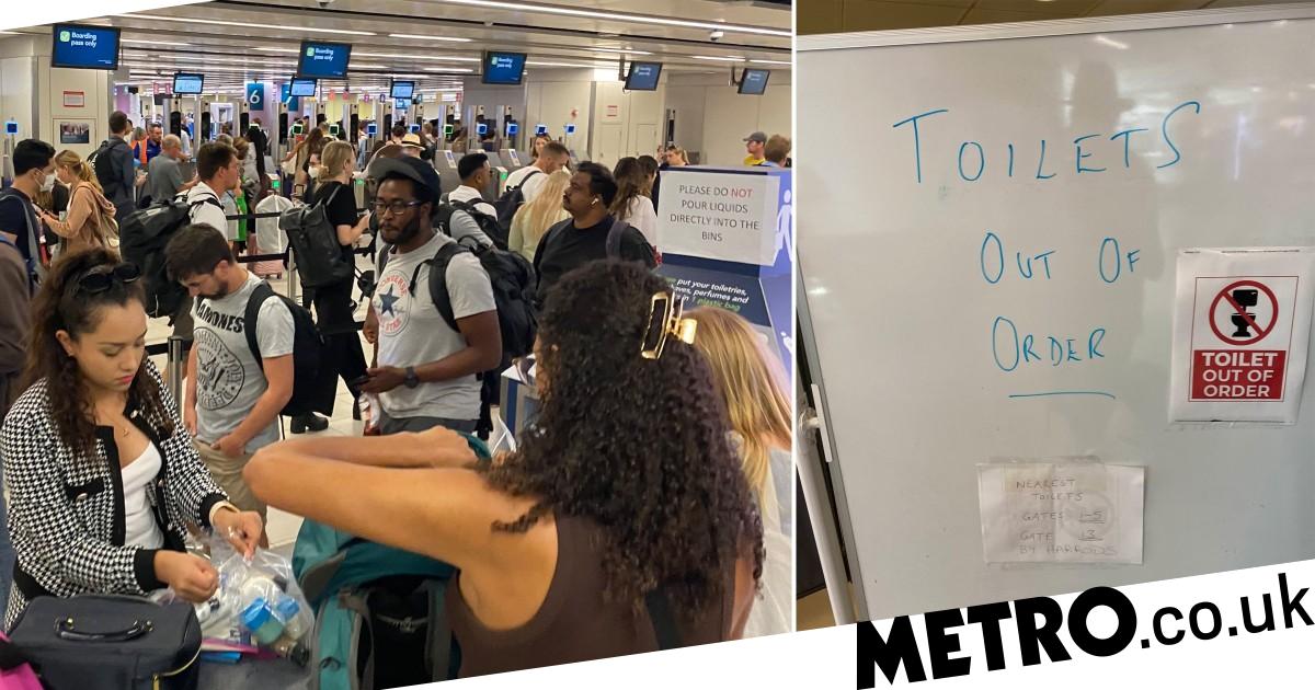 Gatwick Airport runs out of water amid British heatwave | Metro News