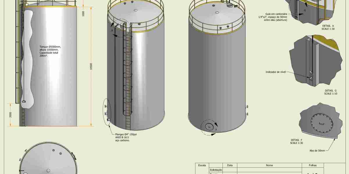 Venta de depósitos de acero para almacenamiento de agua