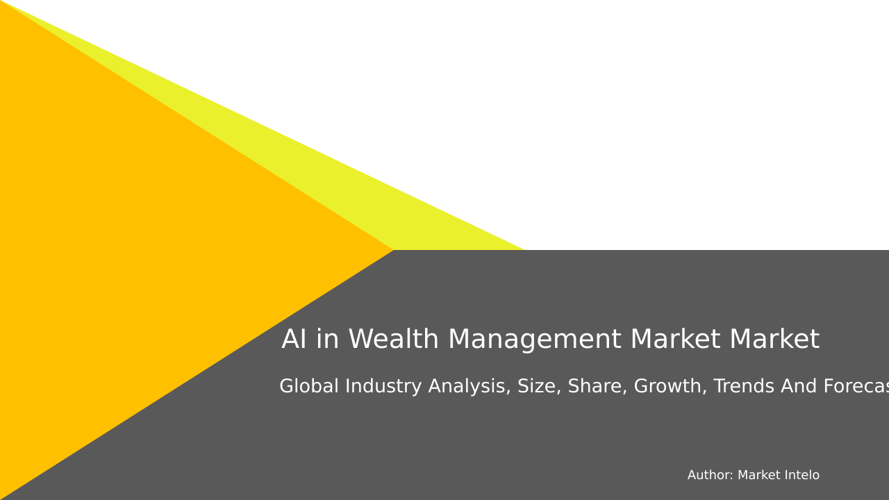 AI in Wealth Management Market Research Report 2033
