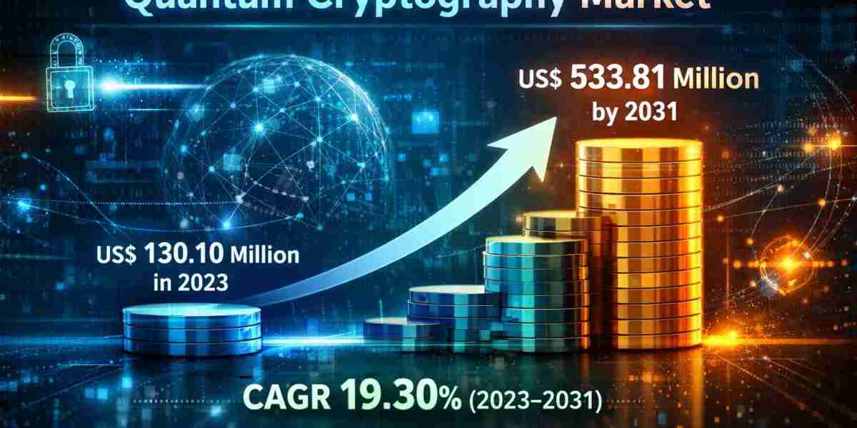 Quantum Cryptography Market Demand Drivers, Challenges US$ 533.81 Million by 2031, Driven by 19.30% CAGR