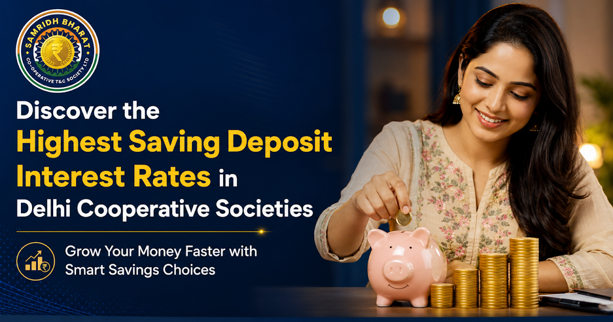 Discover the Highest Saving Deposit Interest Rates in Delhi Cooperative Societies