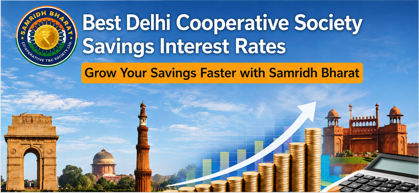 Best Delhi Cooperative Society Savings Interest Rates for Smart Financial Growth – Samridh Bharat Society