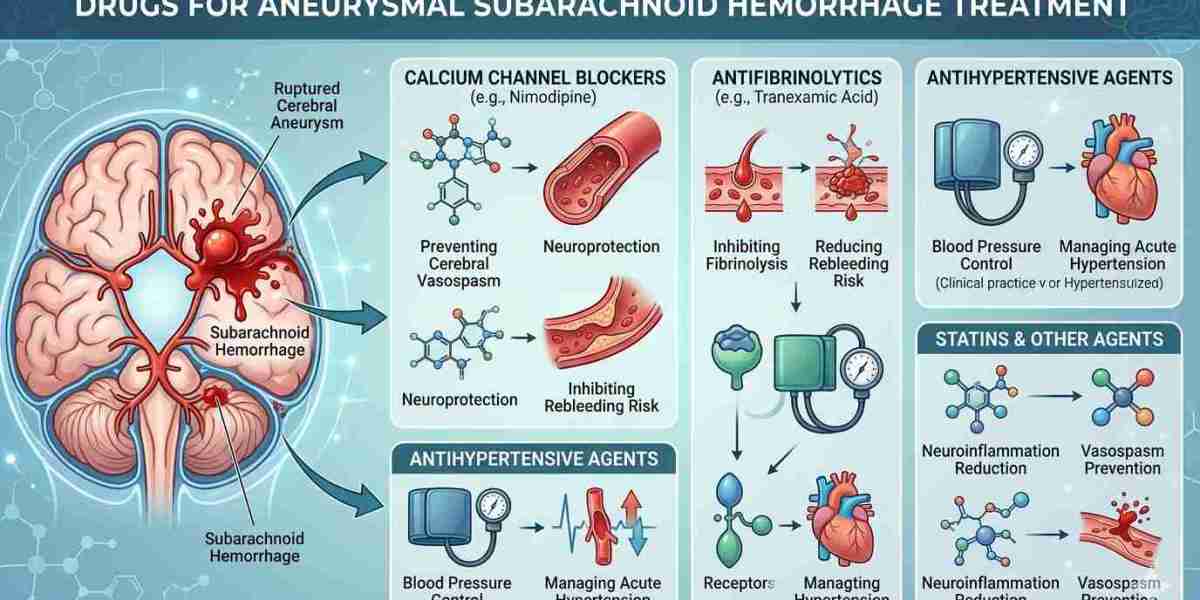 North America Aneurysmal Subarachnoid Hemorrhage Drugs Market: Growth Forecast for 2034