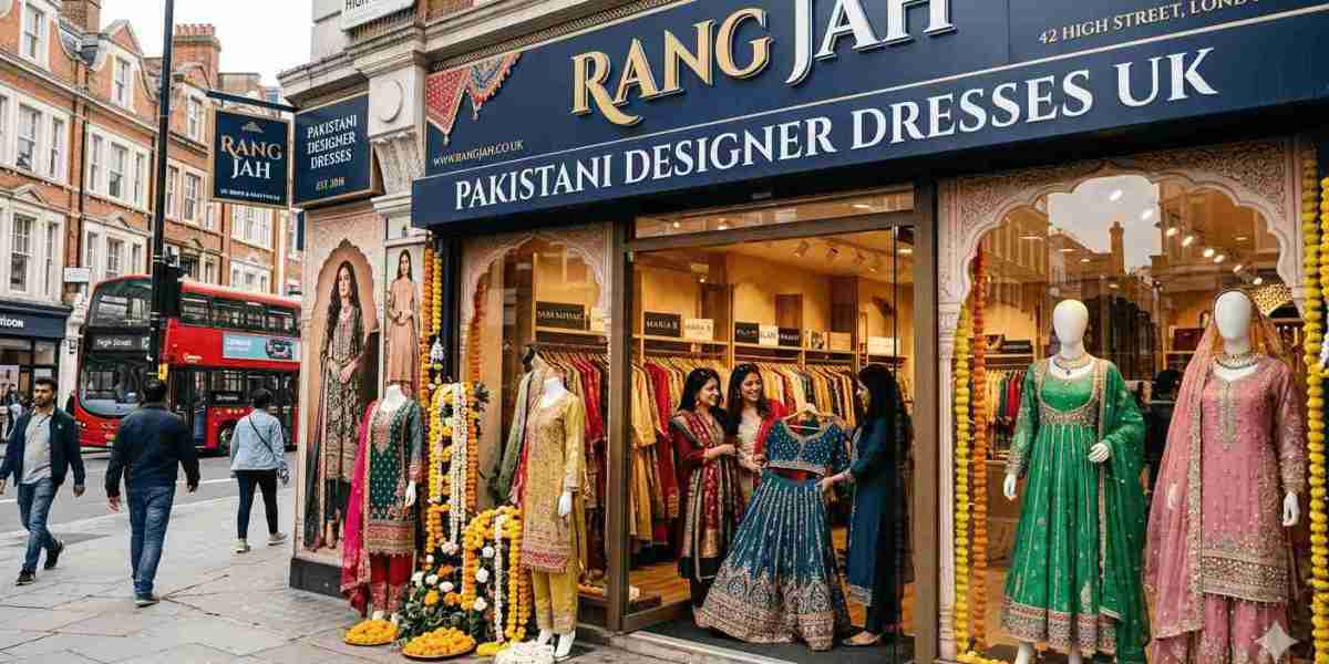 Pakistani Designer Dresses at Rang Jah: Luxury Styles You Can’t Miss
