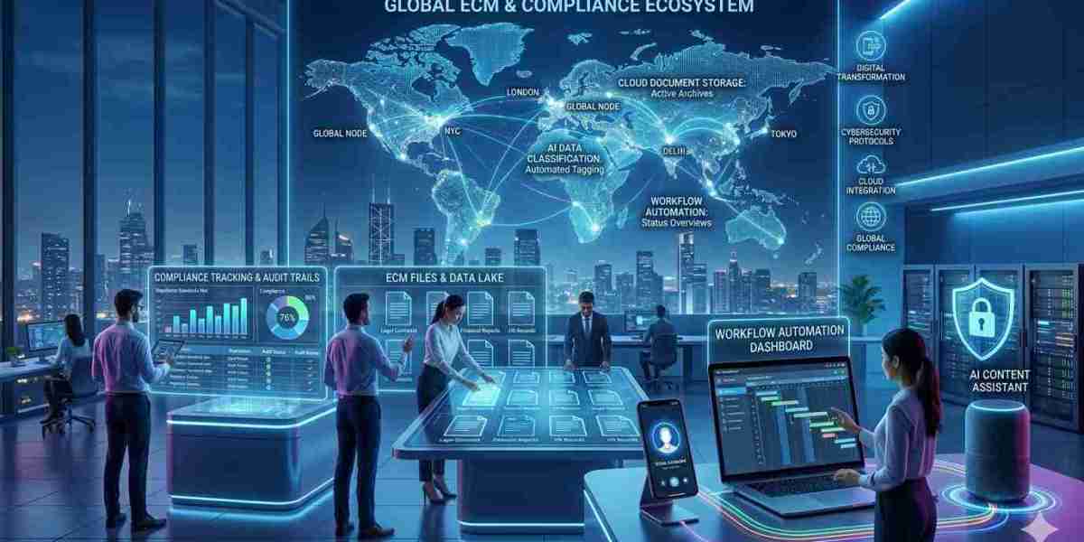 Enterprise Content Management Market Size Set to Reach USD 134.3 Billion by 2034