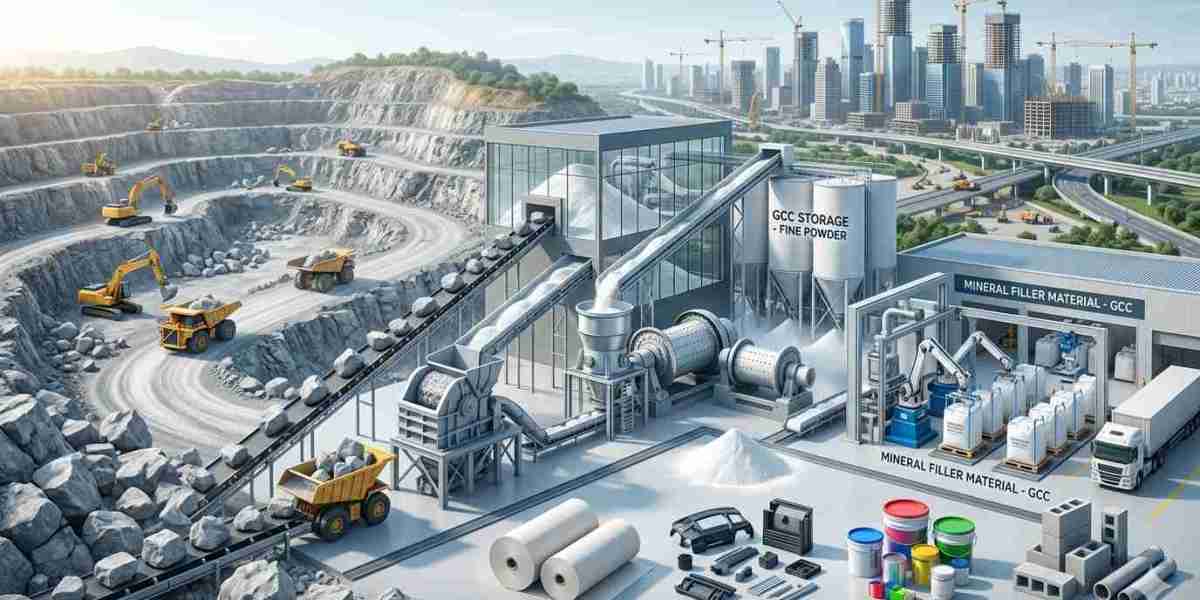 Ground Calcium Carbonate Market Size, Share, Growth, Trends & Forecast 2024–2033