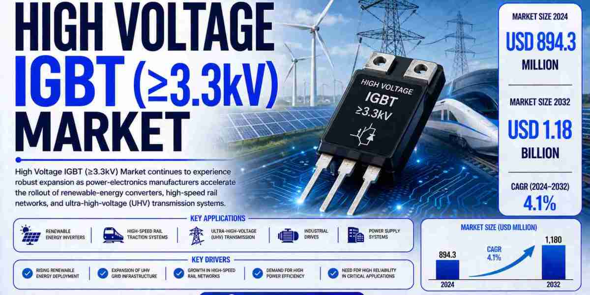 Advanced High Voltage IGBT Technologies Fuel Strong Growth Across Smart Grid, Power Conversion, and Heavy Industrial App