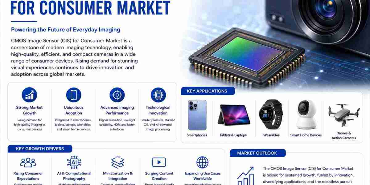 Growing Adoption of AI Smartphones, Smart Cameras, AR/VR Devices, and Connected Consumer Electronics Boost CMOS Image Se