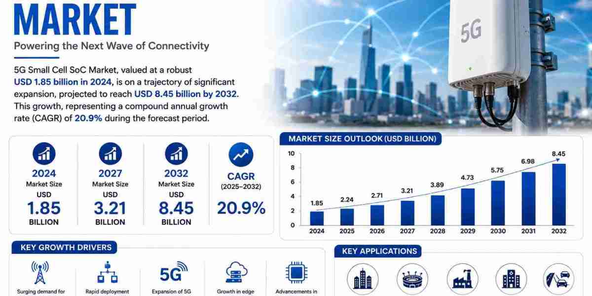 5G Small Cell SoC Market Driven by Growth in Dense Network Deployments, Open RAN, and Smart Cities