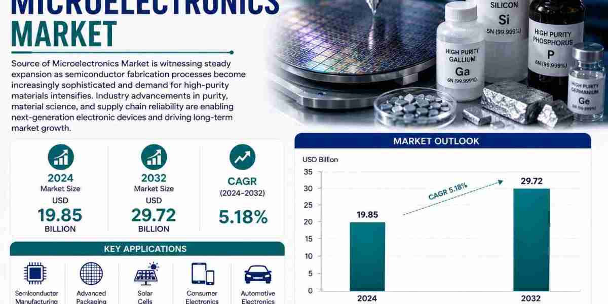 Source of Microelectronics Market Driven by Growth in AI Chips, Consumer Electronics, Automotive Systems, and Industrial