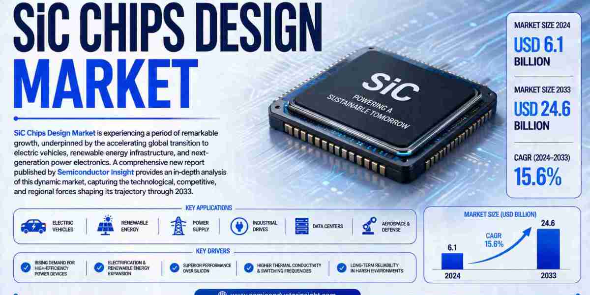 SiC Chips Design Market Driven by Growth in Electric Vehicles, Renewable Energy, Industrial Automation, and Fast Chargin