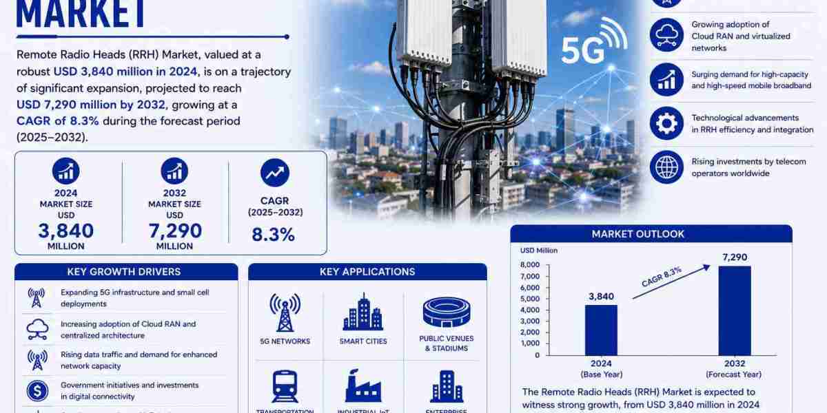 Remote Radio Heads (RRH) Market Expands with Rising Demand for 5G Network Infrastructure