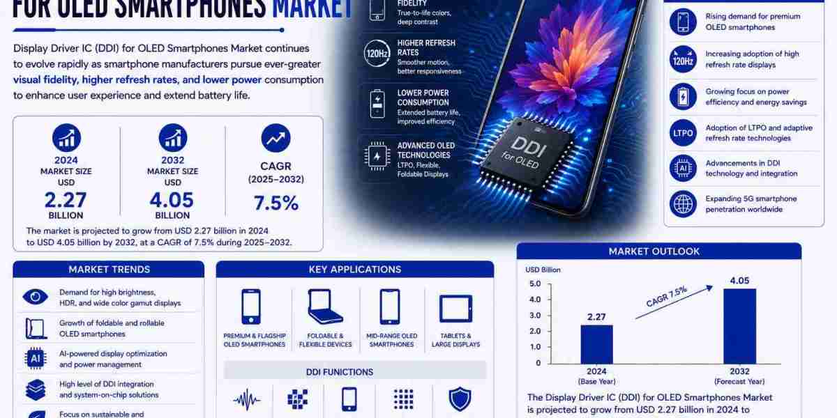 Next-Generation OLED Smartphone Display Driver IC Innovation Propels Mobile Display Semiconductor Market Through 2034