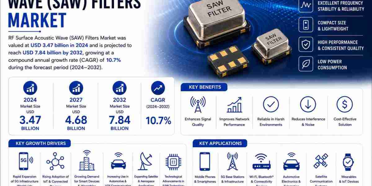 Advanced RF SAW Filter Technologies Fuel Strong Growth Across Next-Generation Wireless Communication Applications