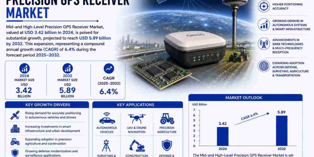 Mid- and High-Level Precision GPS Receiver Market Expands with Rising Demand for High-Accuracy Positioning Solutions