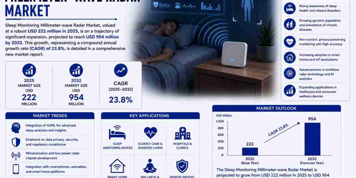 Advanced Millimeter-wave Radar Technologies Fuel Strong Growth Across Contactless Sleep Monitoring Applications