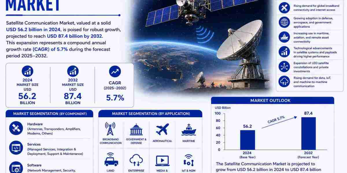 Satellite Communication Market Driven by Growth in LEO Constellations, 5G Backhaul, and Defense Communications