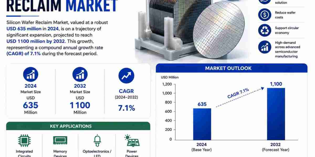 Silicon Wafer Reclaim Market Driven by Growth in Semiconductor Fabs, Sustainability Initiatives, and Wafer Recycling