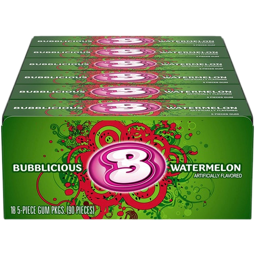 BUBBLICIOUS 18/5 WATERMELON