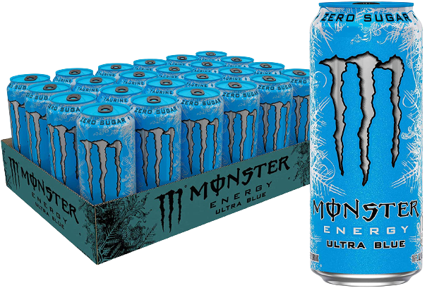 MONSTER 24/16Z ULTRA BLUE HAWAIIAN ZERO SUGAR
