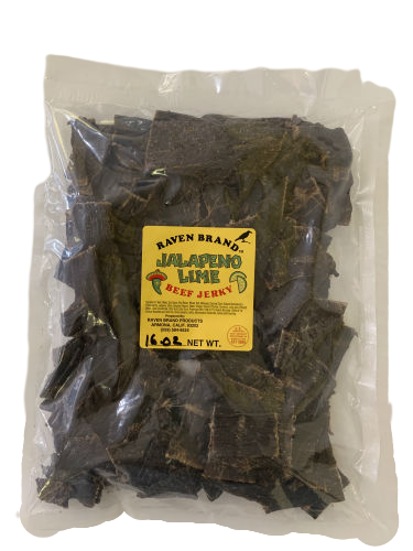 RAVEN 0.8Z JERKY JALAPENO LIME