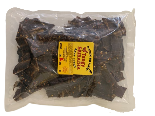 RAVEN 32CT JERKY TANGY SRIRACH