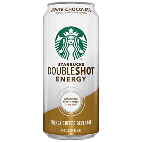 STARBUCKS 12/15Z DOUBLE SHOT WHITE CHOC