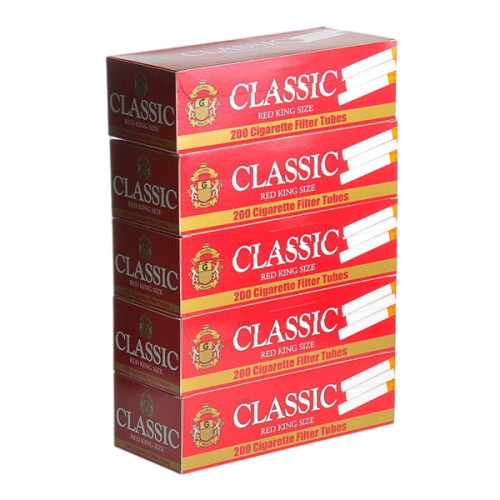 CLASSIC TUBES 1CT/200T RED 100’S