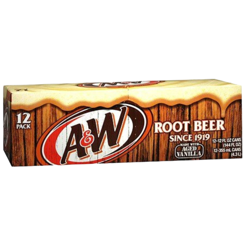 A&W 12/12Z ROOT BEER