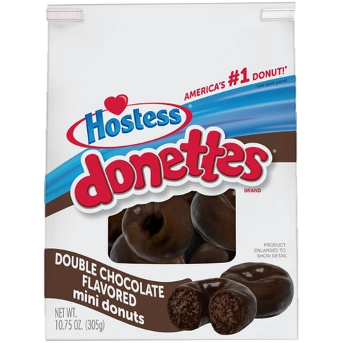 HOSTESS 10CT/3Z DONETTES DOUBLE CHOCOLATE