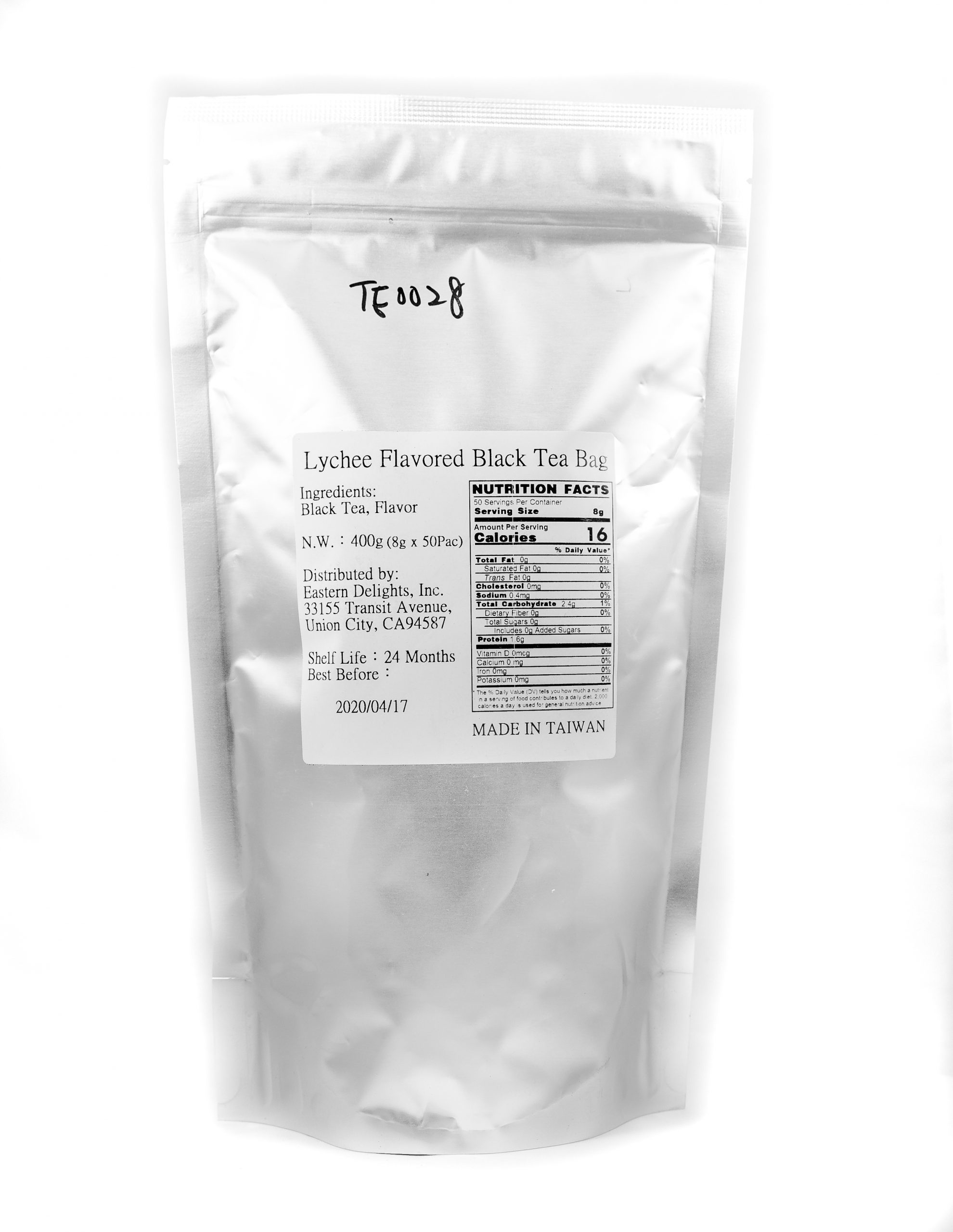 Lychee Flavored Black Tea Bag TE0028 MILK TEA FACTORY