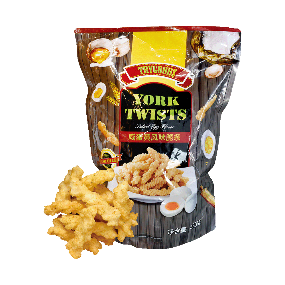 TRYGOODZ York Twists Crackers (Salted Egg Flavor) FSN0128 Milk