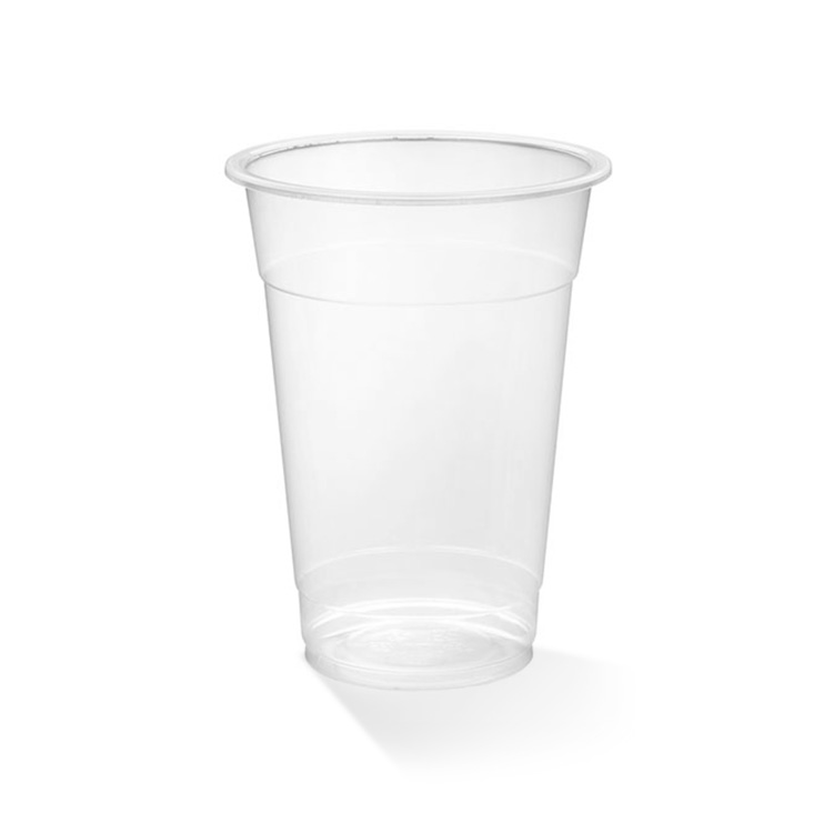 Yocup Company: YOCUP 16 oz Clear Round Bottom PP Plastic Cup (95mm