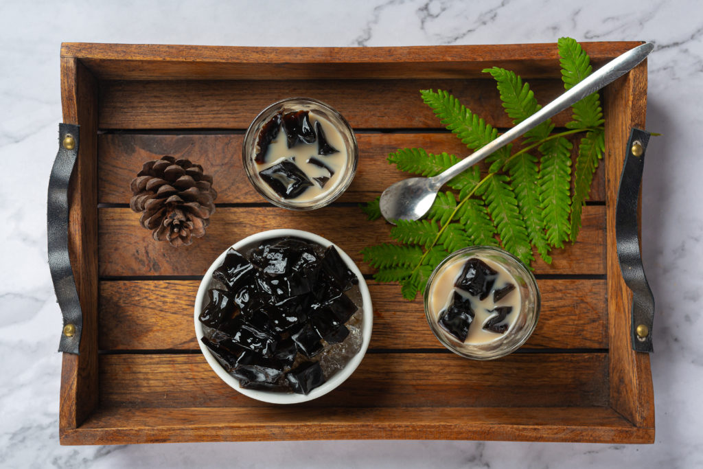 Grass jelly (liquid) Milk Tea Factory