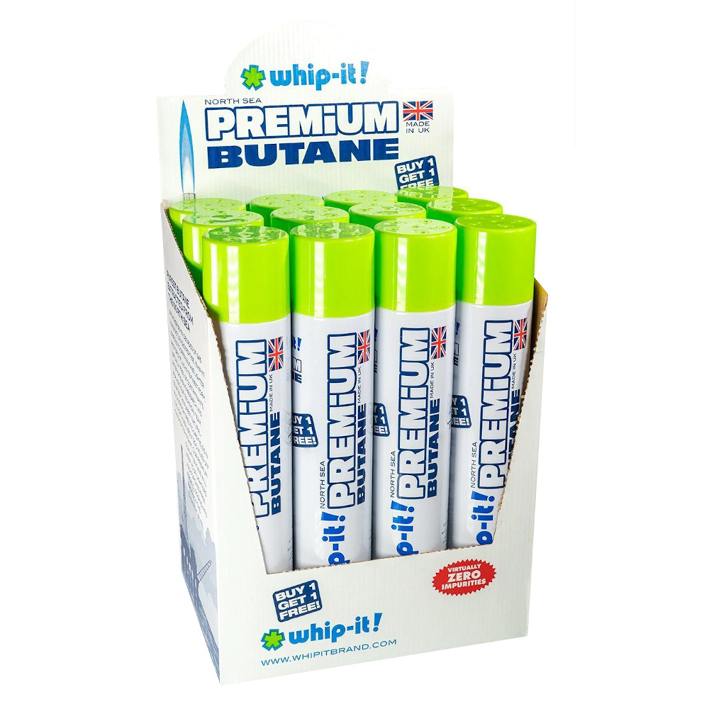 WHIP IT PREMIUM BUTANE 420ML BOGO (12 CT)