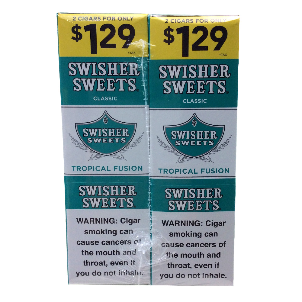 DC SWISHER SWEETS TROPICAL FUSION 2/1.29 (30 CT)