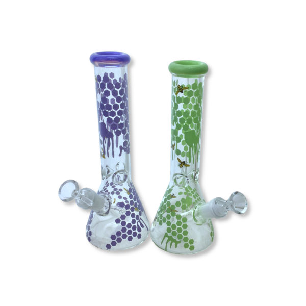 10-inch-5mm-bees-on-hive-beaker-water-pipe