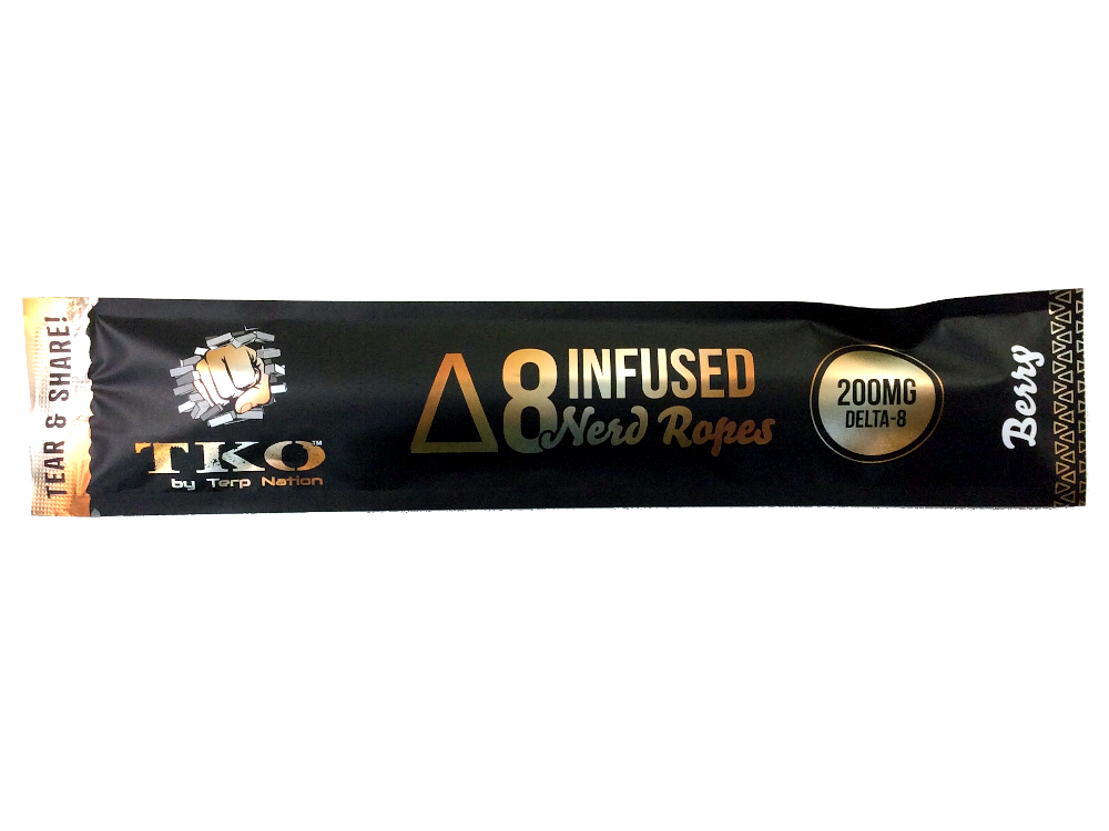 D8 TKO NERD ROPES (200MG) SACRAMENTO CASH AND CARRY