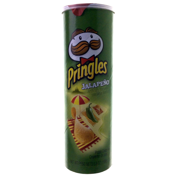 PRINGLES JALAPENO STASH CAN LARGE