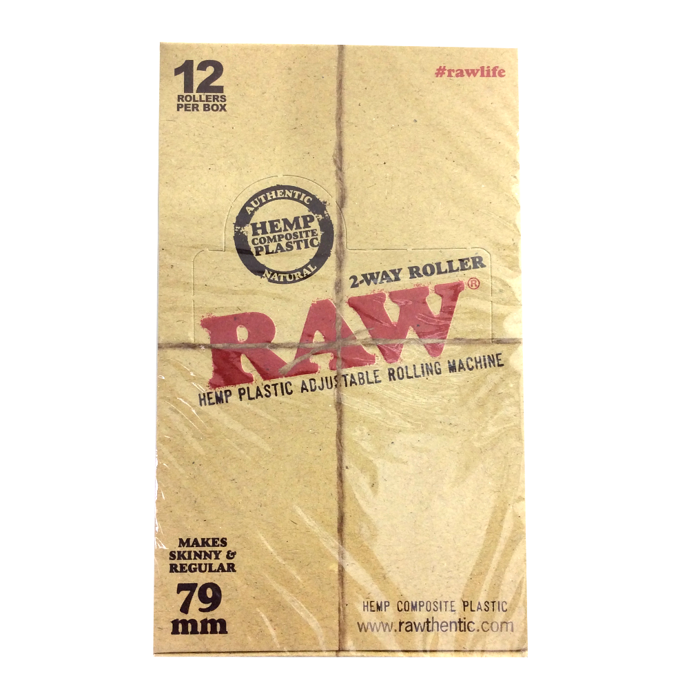 RAW 2 WAY ROLLER 79MM (12 CT)