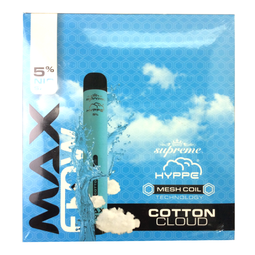 hyppe max flow cotton clouds