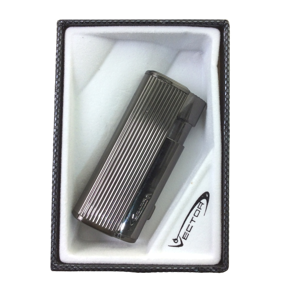 VECTOR DIABLO/02 (GUNMETAL/SATIN) 3 TORCH LIGHTER