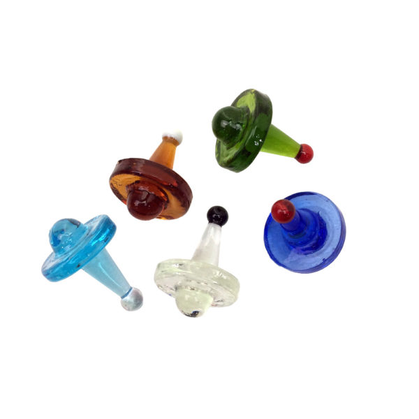 carb-cap-witch-hat-assorted-colors-glass