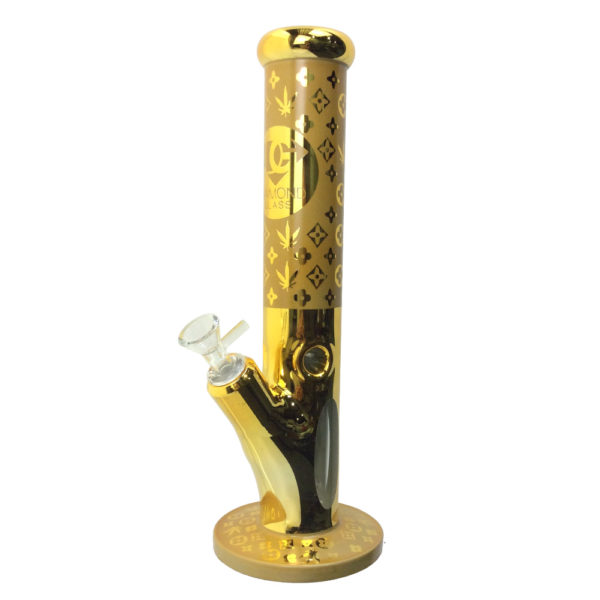 12-5-inch-diamond-glass-gold-straight-water-pipe
