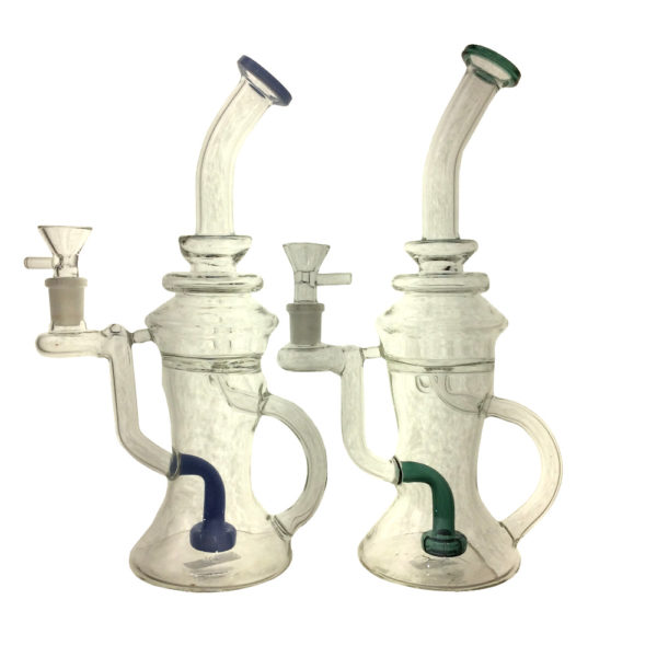10-5-inch-handle-recycler-with-percolator-water-pipe