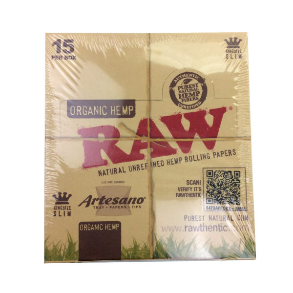 raw-organic-hemp-artesano-king-size-slim-15-ct