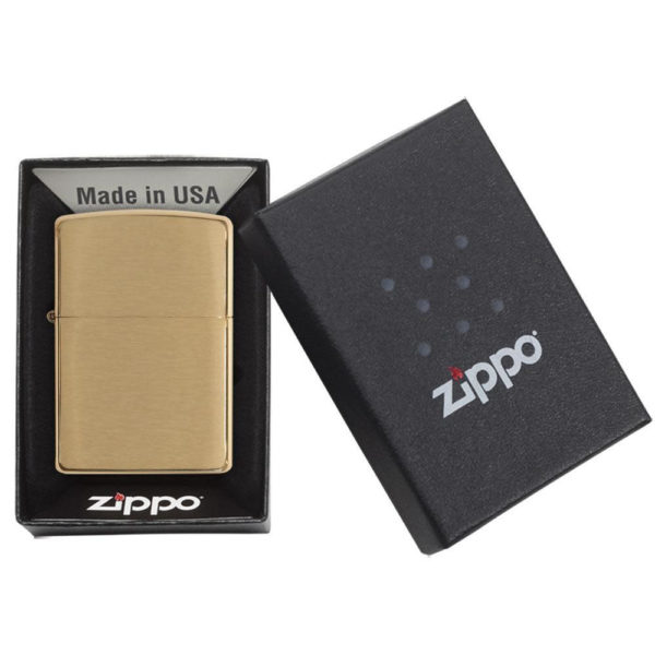 zippo-reg-brush-finish-brass-wo-sb-204b