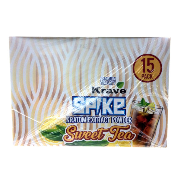 krave-spike-sweet-tea-kratom-extract-powder-15-ct