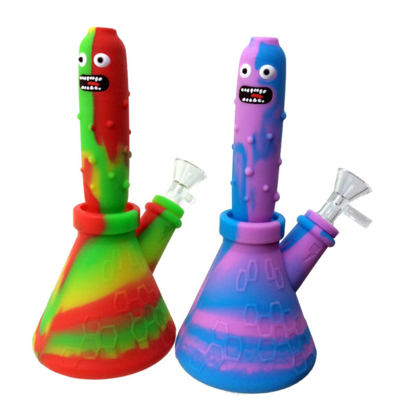 silicone-8-inch-pickle-rick-beaker-water-pipe